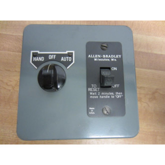 Allen Bradley 600-TAX9 600TAX9 Starting Switch Enclosure - New No Box