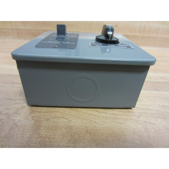 Allen Bradley 600-TAX9 600TAX9 Starting Switch Enclosure - New No Box