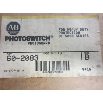 Allen Bradley 60-2083 602083 Photoswitch Impact Bracket Series B