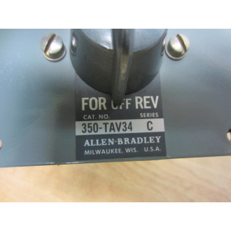 Allen Bradley 350-TAV34 350TAV34 Drum Switch 115-230DC Series C - New No Box