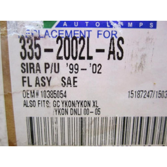 Depo 335-2002L-AS Flood Light GMC Sierra PU '99-'02 LH Driver Side 10385054