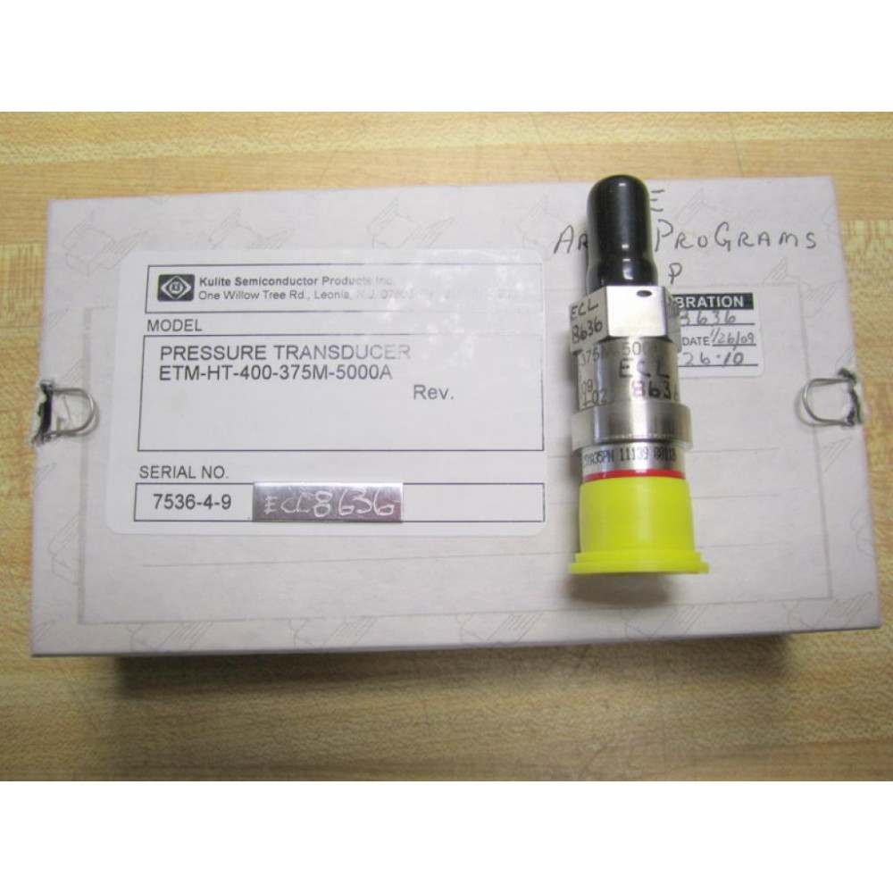 Kulite Semiconductor ETM-HT-400-375M-5000A Pressure Transducer 67MO8374-02