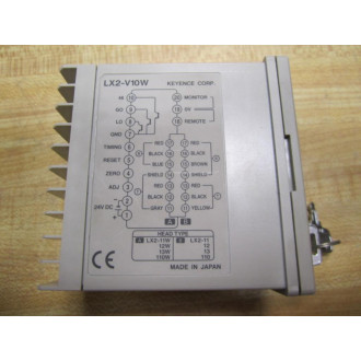 Keyence LX2-V10W Photoelectric Laser LX2V10W 1820681 - New No Box