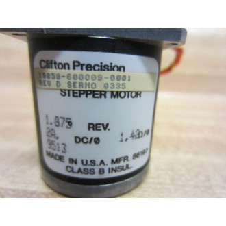 Clifton 19659-688889-8881 196596888898881 Stepper Motor REV D - New No Box
