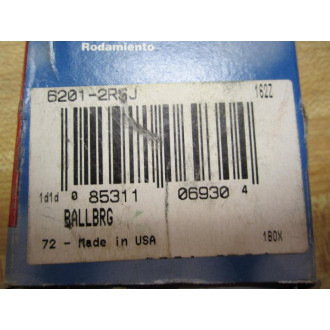 SKF 6201-2RSJ Ball Bearing Sealed 62012RSJ