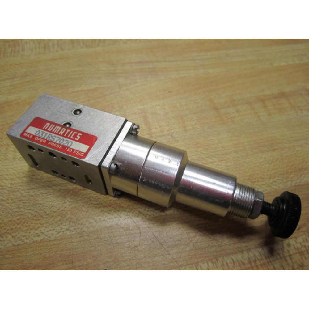 Numatics 031RS702O Pressure Regulator 031RS7020 - Used