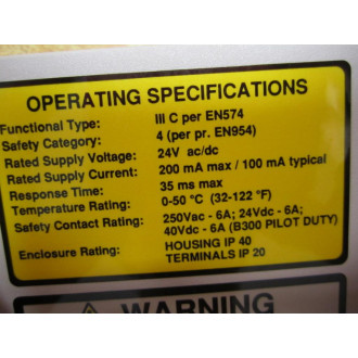 Banner AT-FM-10K Duo-Touch Control Module 60698 STBVP6 24V ATFM10K
