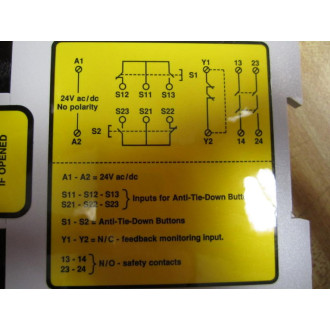 Banner AT-FM-10K Duo-Touch Control Module 60698 STBVP6 24V ATFM10K