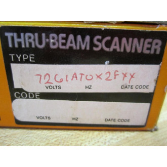 ATC 7261AT0X2FXX Beam Switch Thru-Beam Scanner