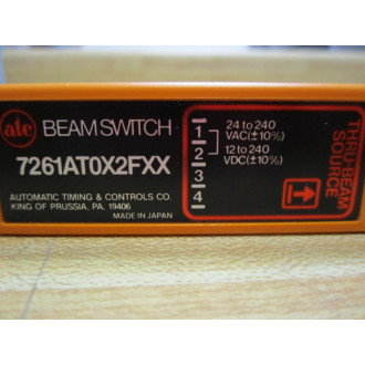 ATC 7261AT0X2FXX Beam Switch Thru-Beam Scanner