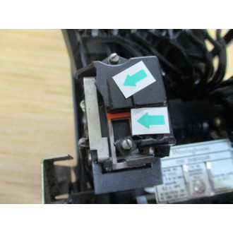 Westinghouse 290B346A09 Transformer Differential Relay Type HU Cracked - Used