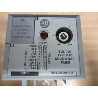 Allen Bradley 700-RTC20100U1 700RTC20100U1 Timing Relay Series A