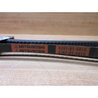 Komatsu 6261-81-6810 Mitsuboshi V-Belt 6261816810 (Pack of 2)