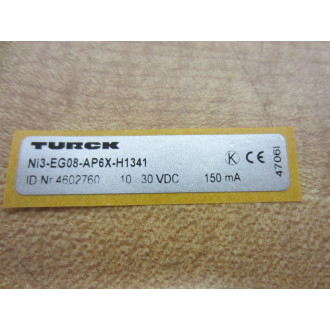 Turck NI3-EG08-AP6X-H1341 NI3EG08AP6XH1341 Proximity Sensor 4602760