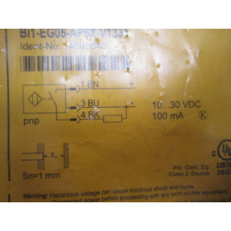 Turck Bi1-EG05-AP6X-V1331 Sensor 4608640 Bi1EG05AP6XV1331