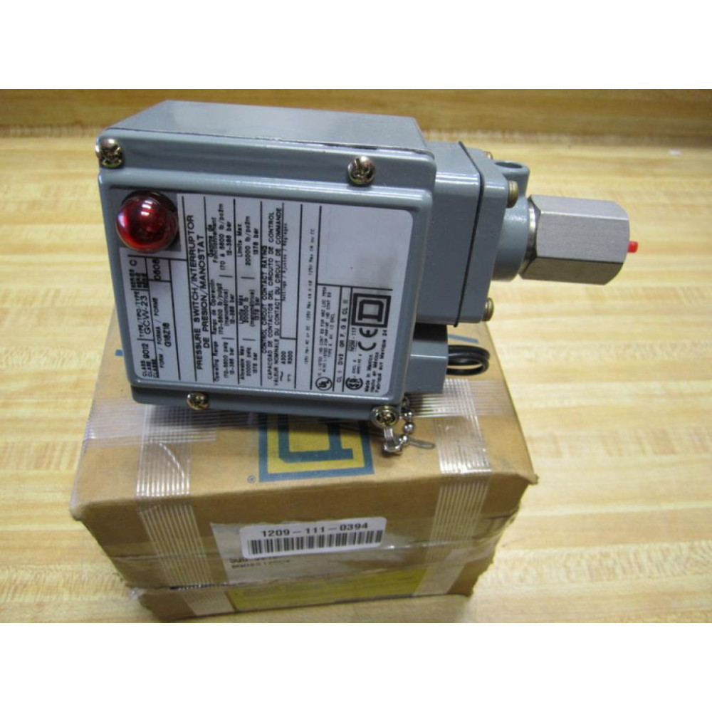 Square D 9012 GCW-23 Pressure Switch 9012GCW23 ,