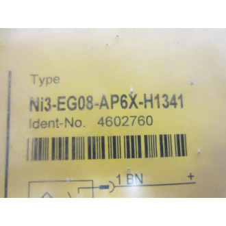 Turck NI3-EG08-AP6X-H1341 NI3EG08AP6XH1341 Proximity Sensor 4602760