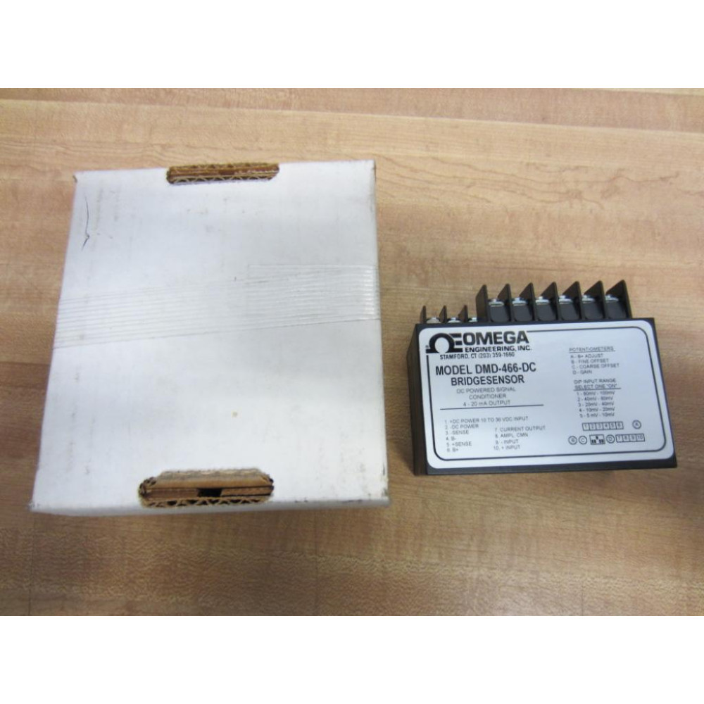 Omega DMD-466-DC Strain Amplifier DMD466DC