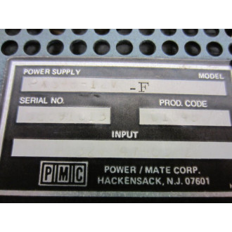Power Mate PXS-B-12V-F PXSB12VF Power Supply - Used