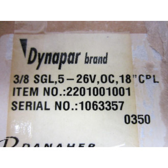 Danaher Controls 2201001001 Dynapar Encoder