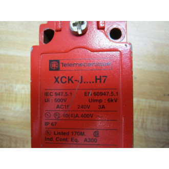 Telemecanique XCK-J7970H7 Limit Switch XCKJ7970H7 19367 110V Coil - Used