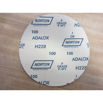 Norton 662611 31166 P100F Grit H228 Adalox 8" DIA. (Pack of 50)