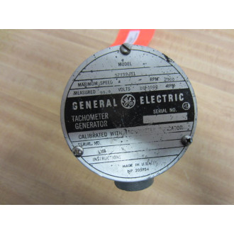 General Electric 5PY59JY1 Tachometer Generator DC1000 RPM - Parts Only