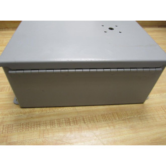 Hoffman A1210CH Enclosure 12 x 10 x 5 Holes On Door - Used