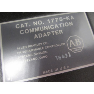 Allen Bradley 1775-KA Module 3 - Used