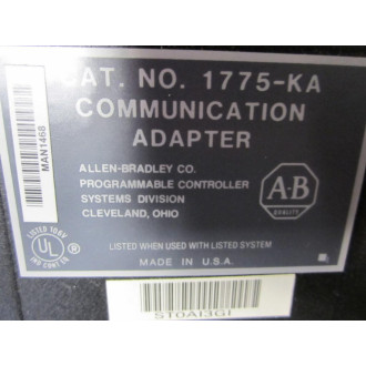 Allen Bradley 1775-KA Module 4 - Used