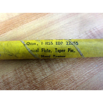 Morse 1684 Spiral Flute Hand Reamer Size 8