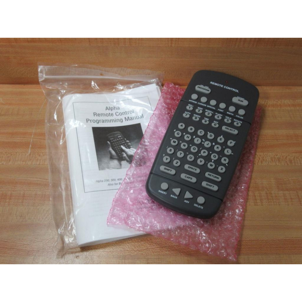 Adaptive ALPHA 10721112CLF Big Dot Remote Control 63407203