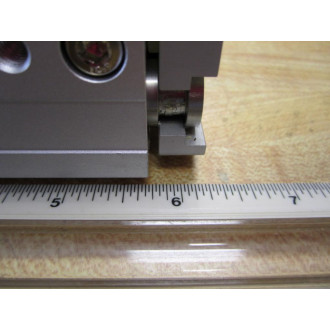 SMC MXQ16-75 Adjustable Stroke Slide Table Cylinder Actuator - New No Box