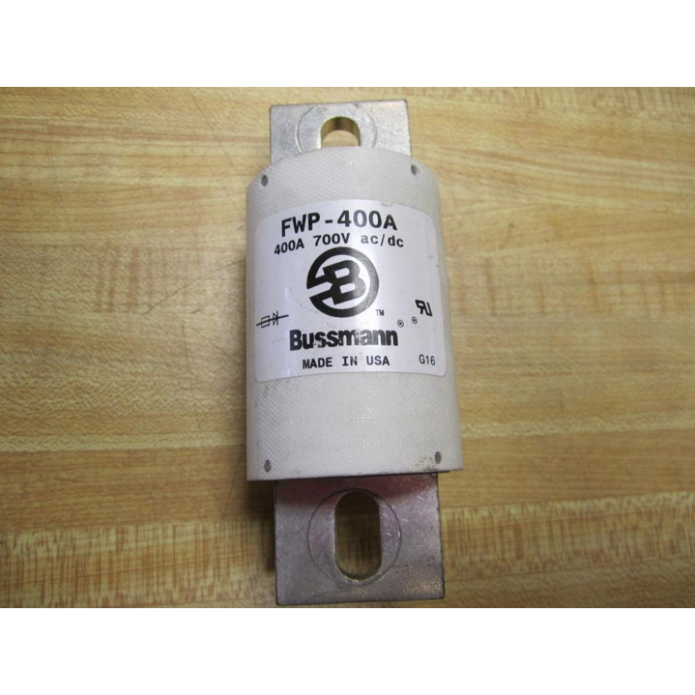 Bussmann FWP-400A Blade Fuse 400A 700V Tested - Used