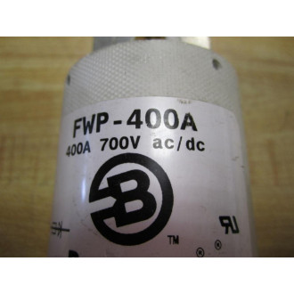 Bussmann FWP-400A Blade Fuse 400A 700V Tested - Used