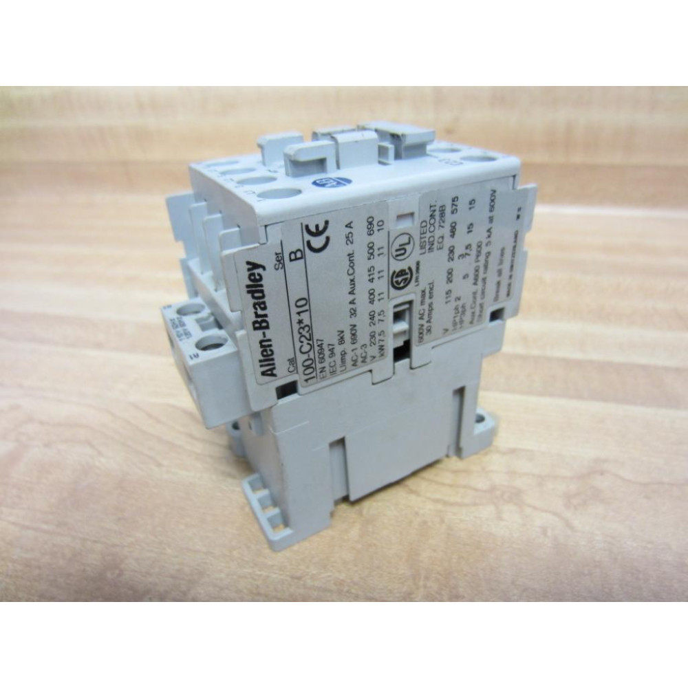 Allen Bradley 100-C23D10 Contactor 100C23D10 Series B - Used