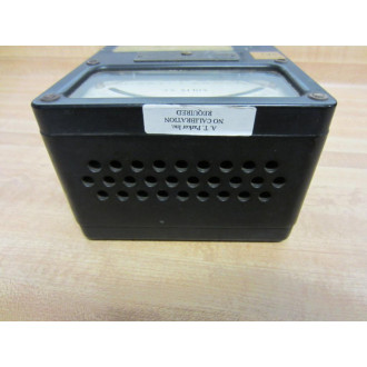 Weston 433 A.C. Meter 41249 Vintage Missing Rubber Foot Pad - Used