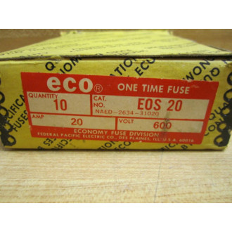 Economy EOS 20 Fuse EOS20 (Pack of 10)