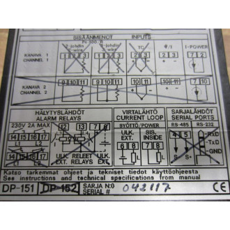 Envic DP-151 Programmable Panel Meter - New No Box