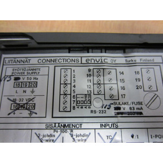 Envic DP-151 Programmable Panel Meter - New No Box
