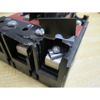 General Electric THMCR3162 Disconnect Switch 3-Pole E36152 Cracked - Used