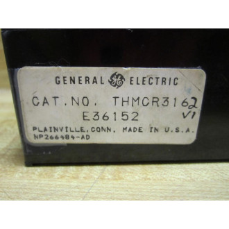 General Electric THMCR3162 Disconnect Switch 3-Pole E36152 Cracked - Used