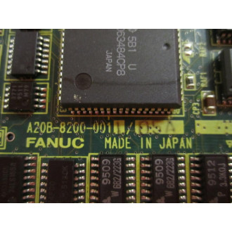 Fanuc A20B-8200-0011 Board A20B-8200-001105A - Used