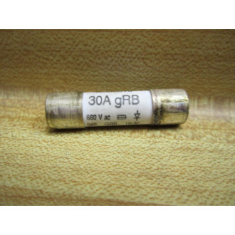 Ferraz M330015 Protistor Fuse 30A gRB - Used