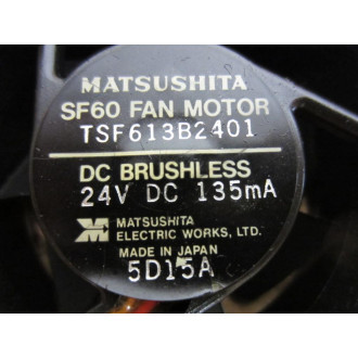 Matsushita TSF613B2401 SF60 Fan Motor - Used