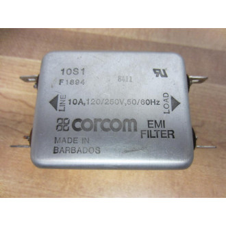 Corcom 10S1 EMI Filter F1894 - Used