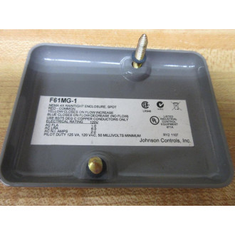 Johnson Controls F61MG-1 Flow Switch F61MG1 - Used