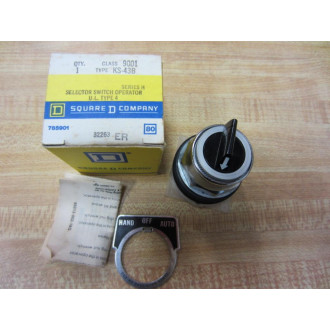 Square D 9001-KS43B Switch  9001KS43B 3 Pos. Series H