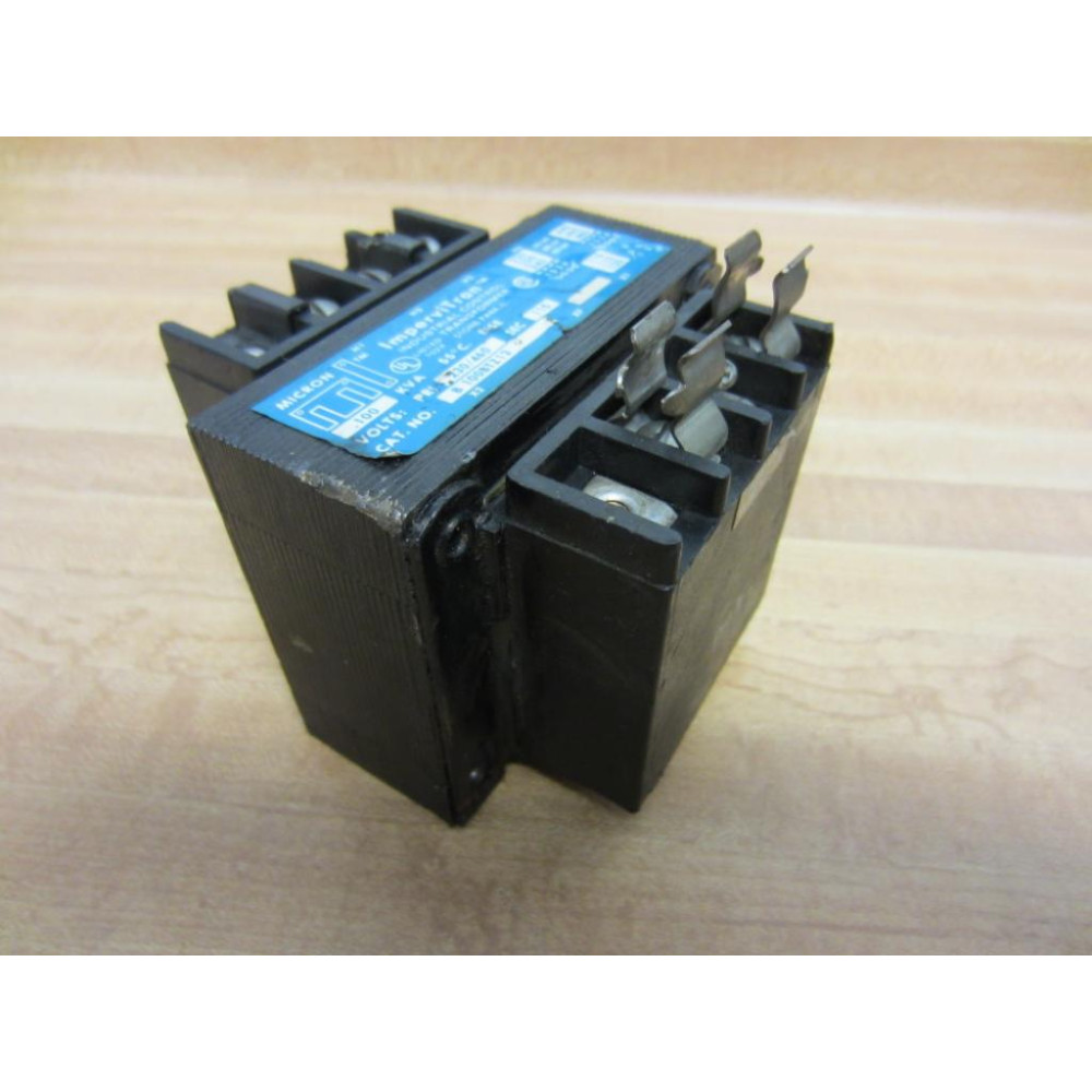 Micron B100BTZ13 ImperviTran Industrial Control Transformer Missing Screws - Used