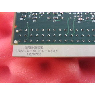 Siemens 31E4530 Circuit Board S30810-Q2484-X000-3 Rev 3 - Used